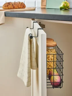 Discount Next Black Bronx Wire Over Door Storage Basket