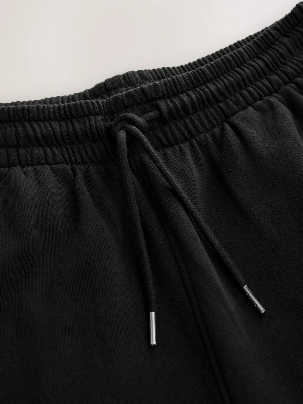 Next Black Brushback Heavyweight Open Joggers^ Loungewear|Nightwear