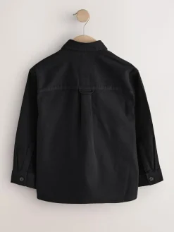 Sale Next Brushed Overshirt (3-16yrs) Black