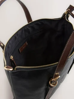 Next Buckle Hand Held Bag Black