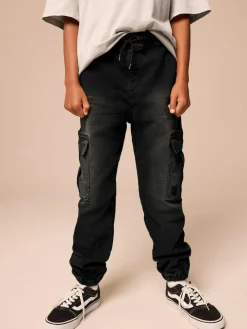 Next Cargo Jeans With Elasticated Waist (3-16yrs)^BOY Jeans|Jeans