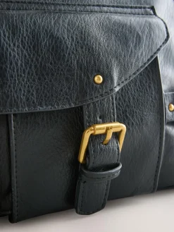 Clearance Next Charm Buckle Hand Held Bag Black