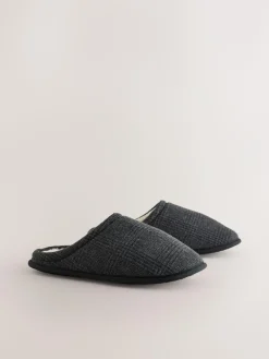 Next Check Mule Slippers^ Slippers|Slippers
