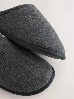 Next Check Mule Slippers^ Slippers|Slippers