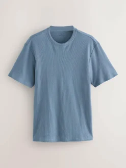 Next Textured Cosy Motionflex Cuffed Pyjamas Set^ Pyjamas