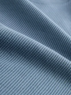 Next Textured Cosy Motionflex Cuffed Pyjamas Set^ Pyjamas