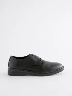 Next Black Chunky Sole Derby Shoes^ Shoes