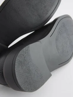 Next Black Chunky Sole Derby Shoes^ Shoes