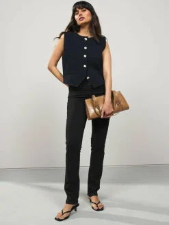 New Next Slim Lift And Shape Jeans Black clean