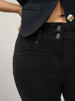 New Next Slim Lift And Shape Jeans Black clean