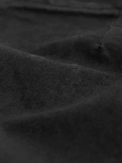 Next Black Coated Denim Mini Skirt^Women Skirts