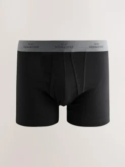 Next Black Comfort Soft 4 pack Signature A-Fronts Boxers^ Underwear|Underwear