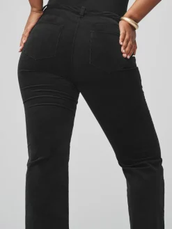 Discount Next Corduroy Bootcut Hourglass Trousers Black