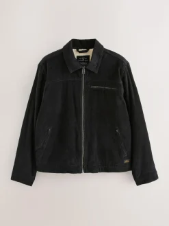 Discount Next Corduroy Borg Lined Jacket Black