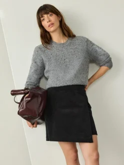 Next Corduroy Mini Wrap Skirt^Women Skirts