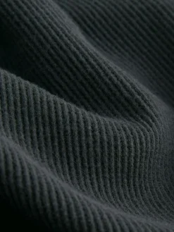 Next Black Cosy Waffle Long Sleeve Pyjamas^Women Nightwear|Pyjamas