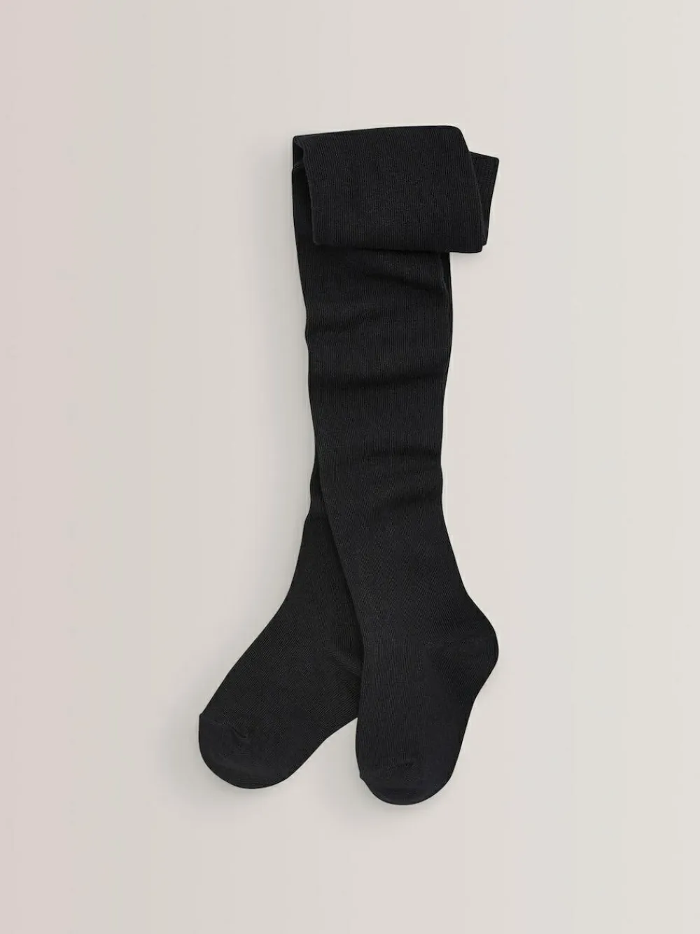 Online Next Cotton Rich School Tights Black