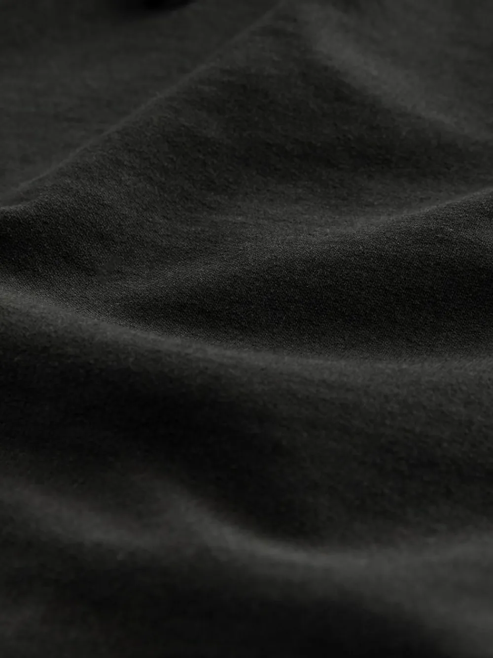 Next Cuffed Loopback Soft Touch Cuffed Joggers Black