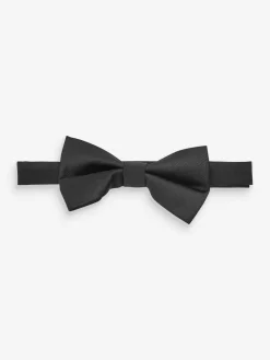 Next Black Cummerbund And Bow Tie Set^ Ties & Pocket Squares