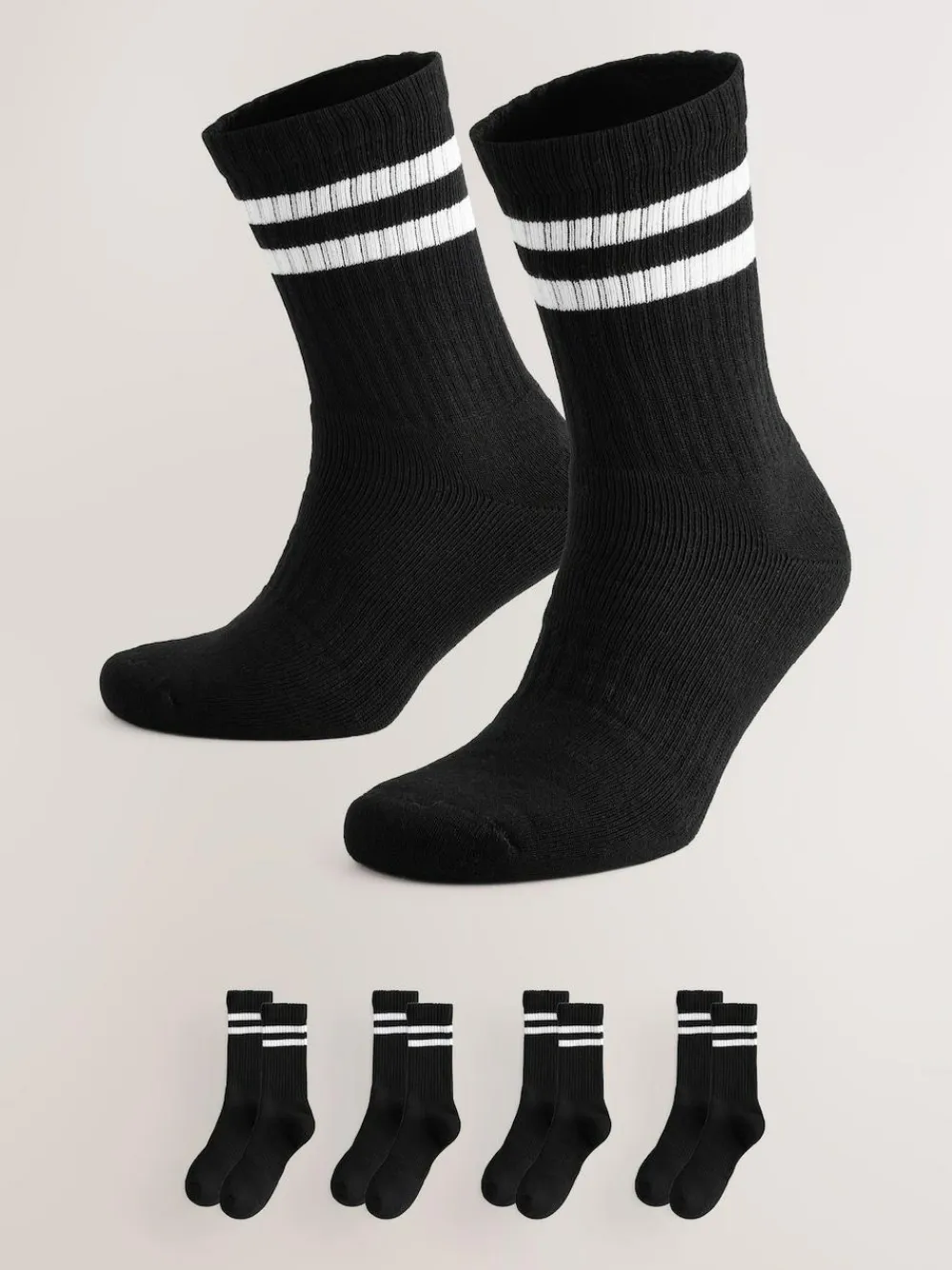 Outlet Next Cushioned Sole Sports Socks Black