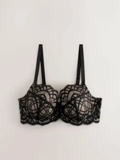Next DD+ Pad Balcony Lace Bra^Women Dd+ Range|Bras