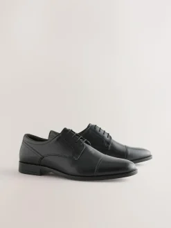 Online Next Derby Toe Cap Shoes Black