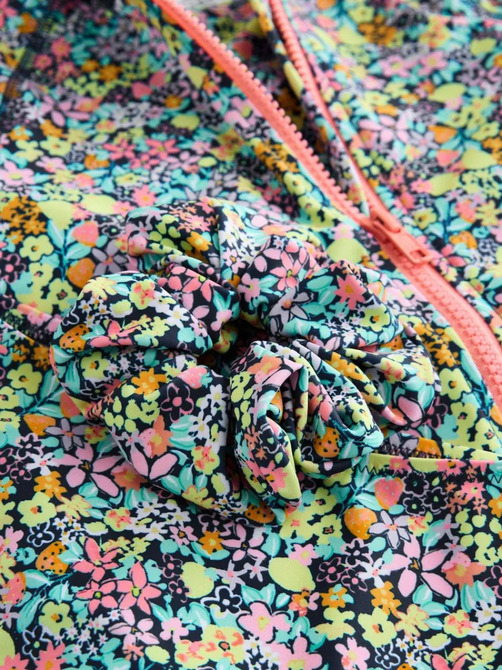 Next Sunsafe Rash Vest Bikini And Scrunchie Swim Set (3-16yrs)^ Swimwear