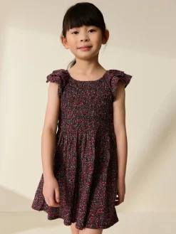 Next Smocked Frill Sleeve Dress (3-16yrs)^ Dresses