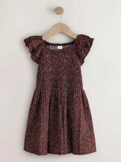 Next Smocked Frill Sleeve Dress (3-16yrs)^ Dresses