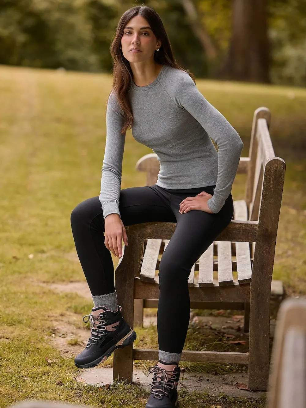 Sale Next Black Elements Fleece Lined Leggings