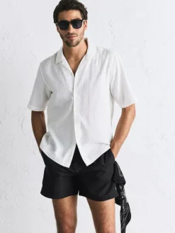 Best Next Essential 4 Inch Swim Shorts Black