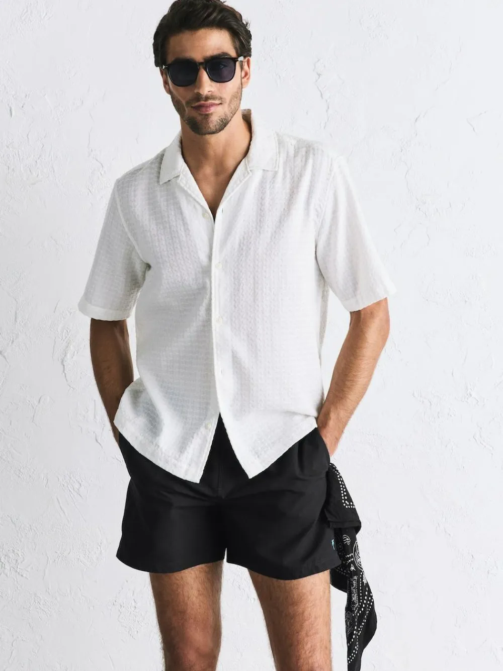 Best Next Essential 4 Inch Swim Shorts Black