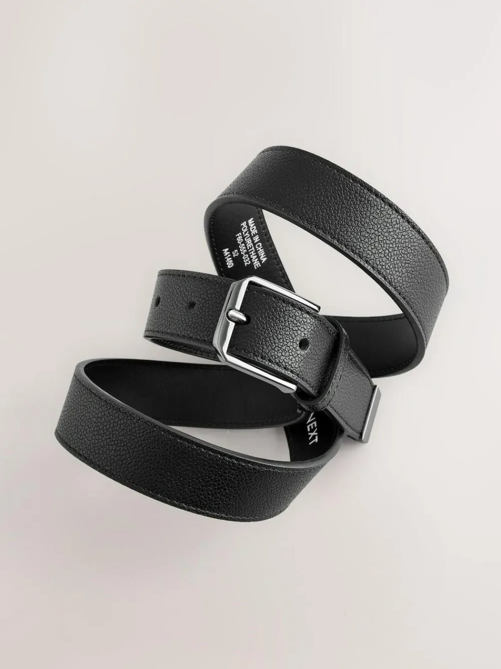 Next Black Faux Leather Belt^ Belts & Braces