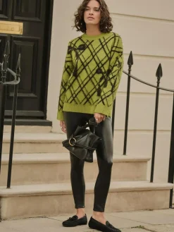 Hot Next Black Faux Leather Leggings