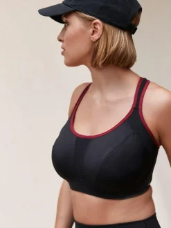 Next F-K Ultimate Support Cushioned Comfort Wired High Impact Sports Bra^Women Dd+ Range
