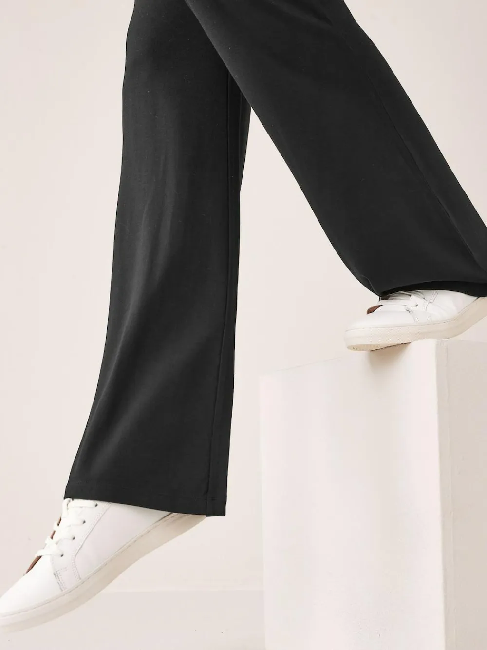 Online Next Full Length Leggings Black Flare