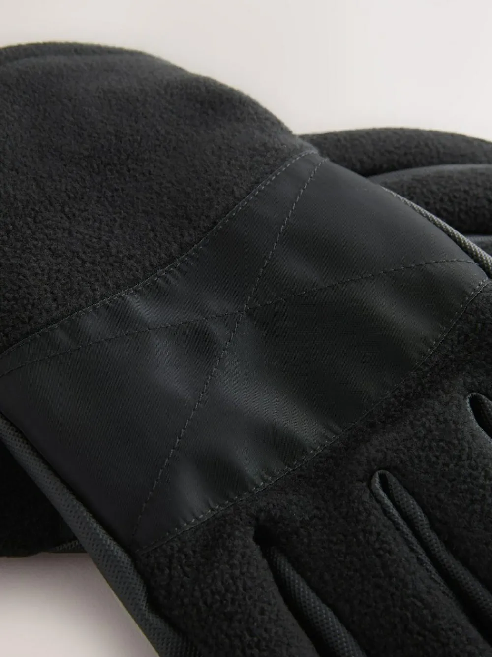 Next Black Fleece Gloves^ Hats, Gloves & Scarves|Hats, Scarves & Gloves