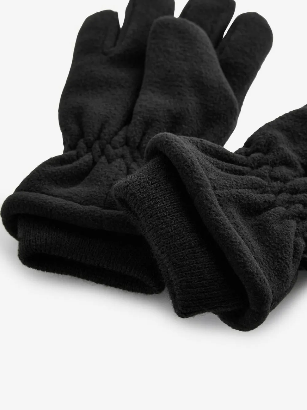 Next Fleece Gloves (3-16yrs) Black