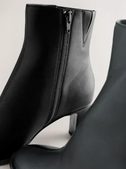 Next Forever Comfort® Block Heeled Ankle Boots^Women Wide Fit & Extra Wide Fit|Boots & Wellies