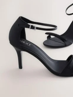 Next Forever Comfort® Mini Satin Bow Heeled Sandals^Women Heels