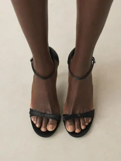 Next Forever Comfort® Mini Satin Bow Heeled Sandals^Women Heels