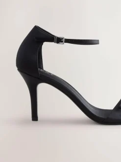 Next Forever Comfort® Mini Satin Bow Heeled Sandals^Women Heels