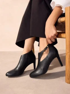 Clearance Next Black Forever Comfort® Open Side Shoe Boots