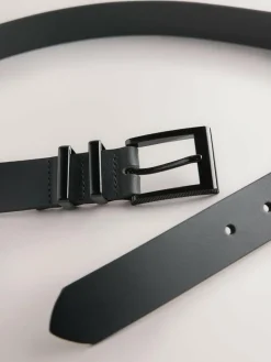 Hot Next Black Formal Leather Belt