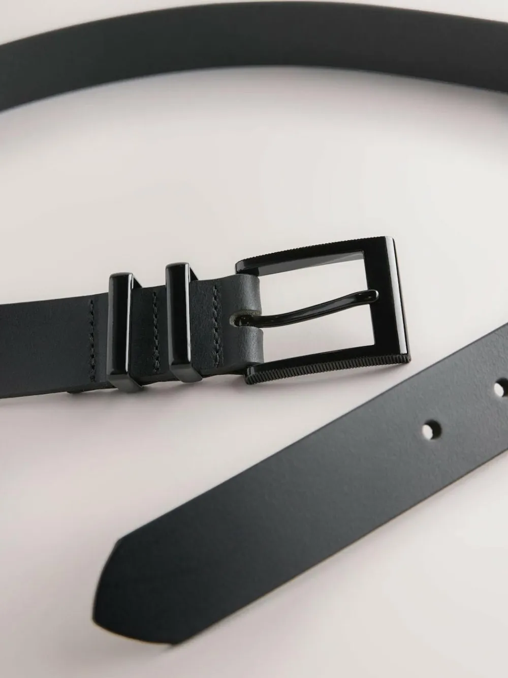 Hot Next Black Formal Leather Belt