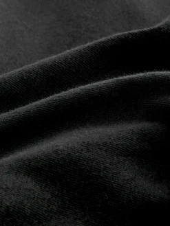 New Next Full Brief Cotton Logo Knickers 7 Pack Black