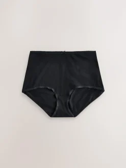 Next Black Full Brief Cotton Rich Knickers 5 Pack^Women Panties|All Lingerie
