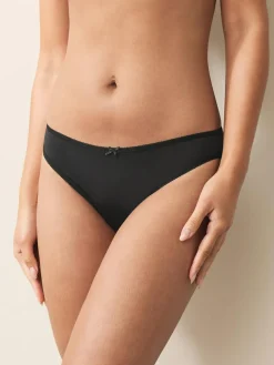 Next Black Full Brief Microfibre Knickers 10 Pack^Women Panties