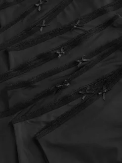 Next Black Full Brief Microfibre Knickers 10 Pack^Women Panties