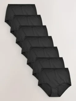 Next Full Brief Microfibre Knickers 7 Pack^Women Panties|All Lingerie